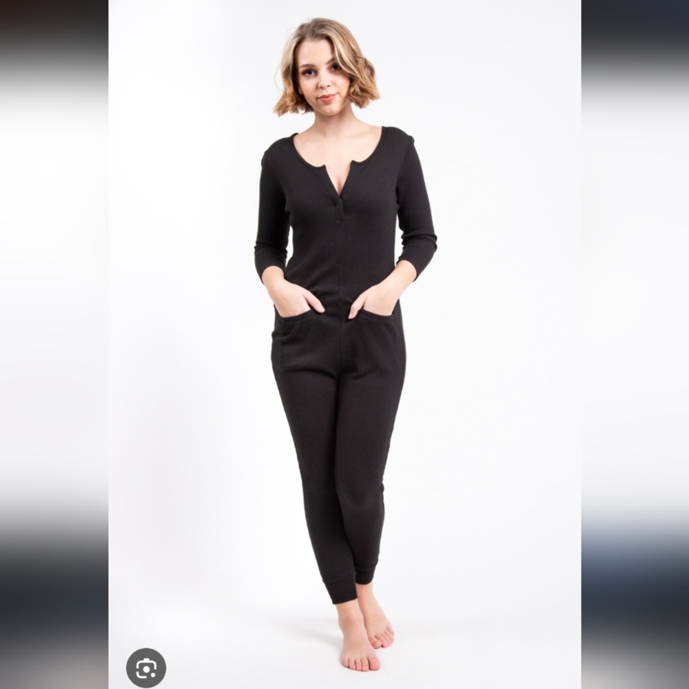 Smash + Tess Black Jumpsuit